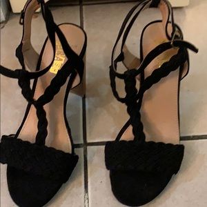 Black heels barely used